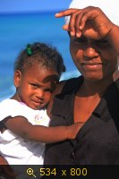 Мать с ребенком, Бараона